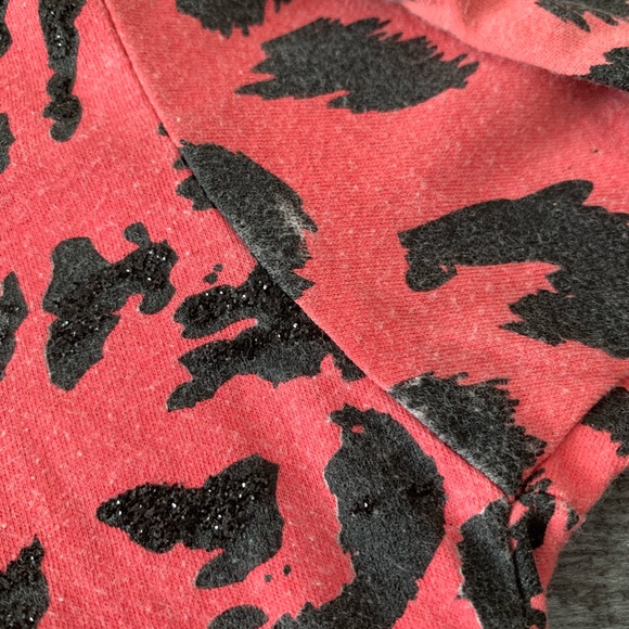 Justice Leopard 3/4 Sleeve Top - Picture 6 of 9